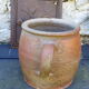 Sandstone pot with handle