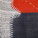 Vintage Anatolian Wall Tapestry Rug, Wall Textile Art, 90x106 Cm