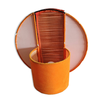 Lampe a poser orange vintage