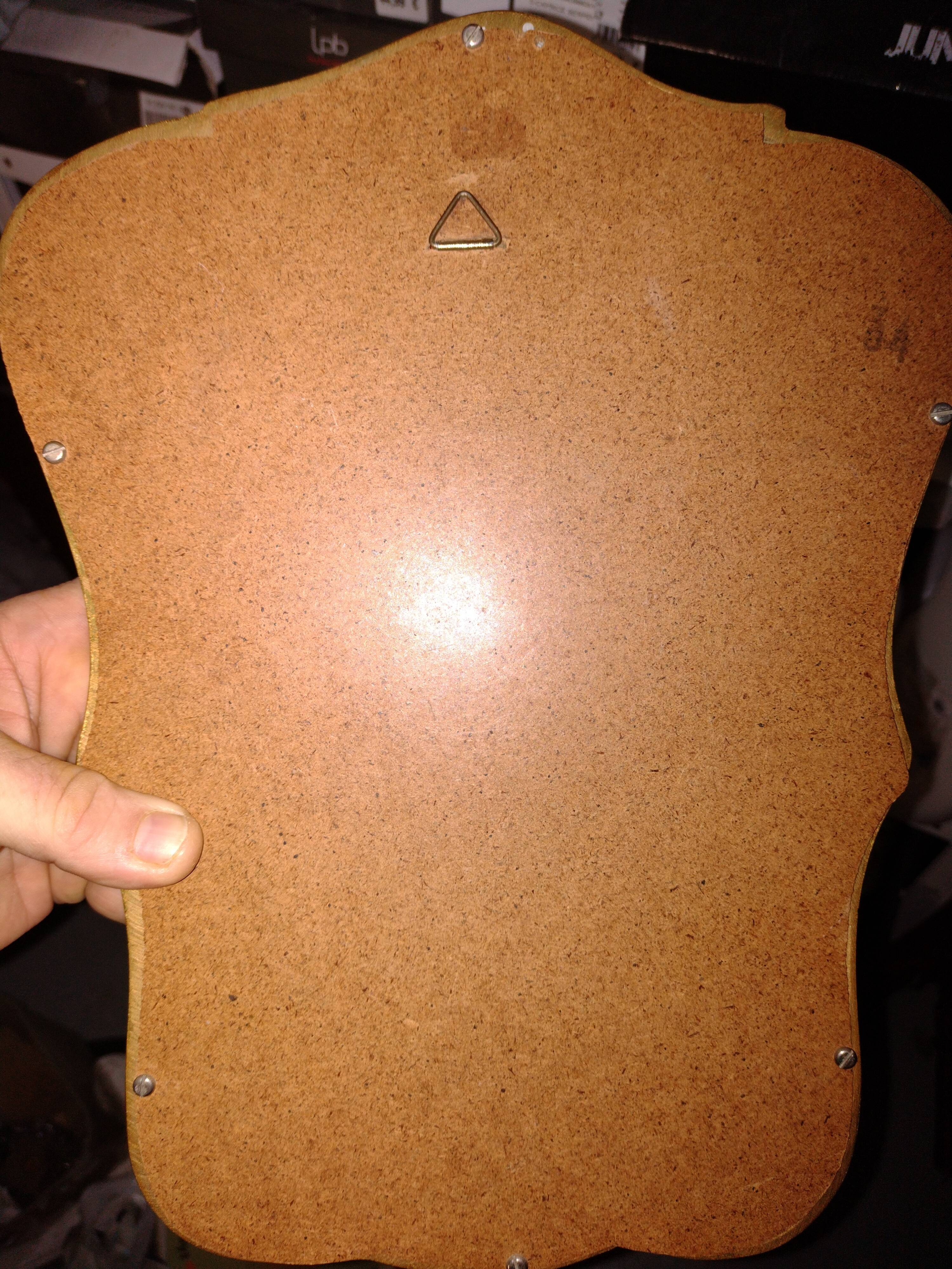 Mirror gilded wood 32x25cm