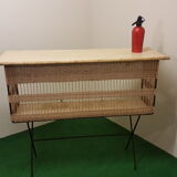 Rattan bar