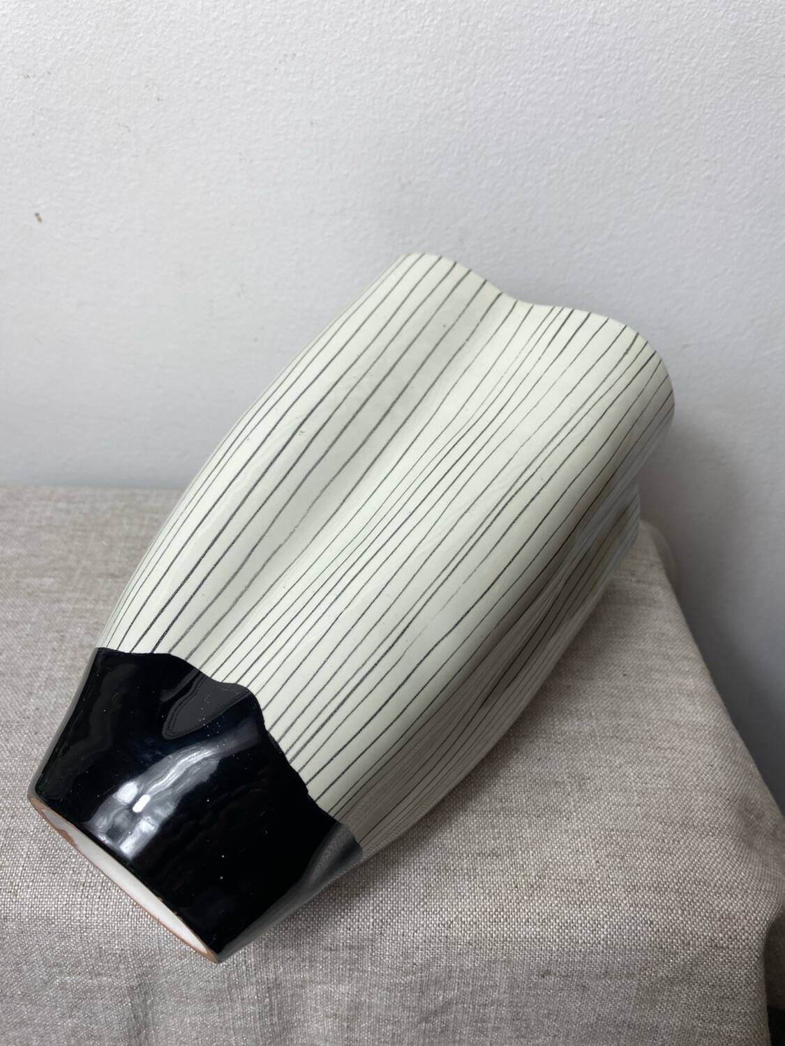 Vintage ceramic vase from Italy