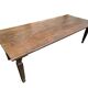 Table de salle à manger/table de ferme vintage XL en bois robuste