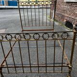 Beautiful vintage brass double bed