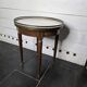 Table bouillotte style Louis XVI en acajou