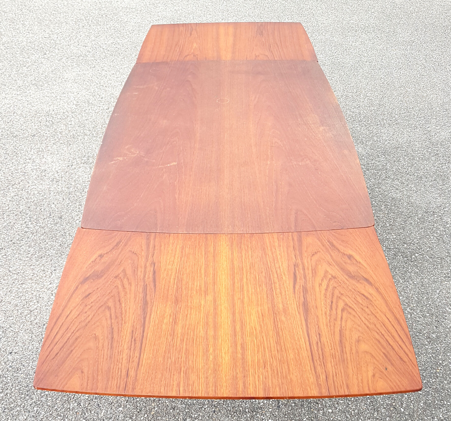 Danish extendable dining table, 1960s