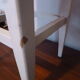 50s waxing stool