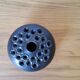 Black ceramic vase from Denmark