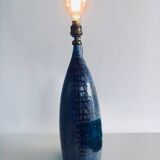 Mid-Century Design Art Studio Ceramic Table Lamp by Cacf Faenza, Italy, 1950s