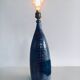 Mid-Century Design Art Studio Ceramic Table Lamp by Cacf Faenza, Italy, 1950s