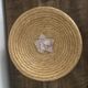 Pie dish in his wicker basket