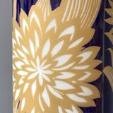 Set of 2 Royal Bavarian Echt Cobalt Porcelain Vases
