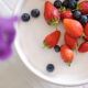 Minimalist white ceramic dish