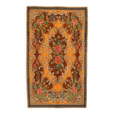 Wine Red & Orange Classic Vintage Kilim Rug, 171x289Cm