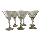 6 verres Martini ou cocktail