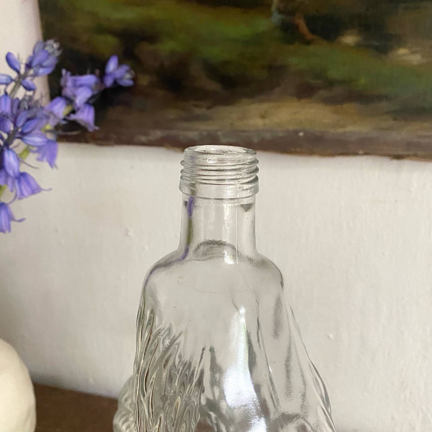 Zoomorphic carafe, vintage rooster carafe