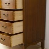 Large Nutwood Chest of Drawers by Ole Wanscher, 1940's