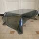 Table basse Plexiglass fumée