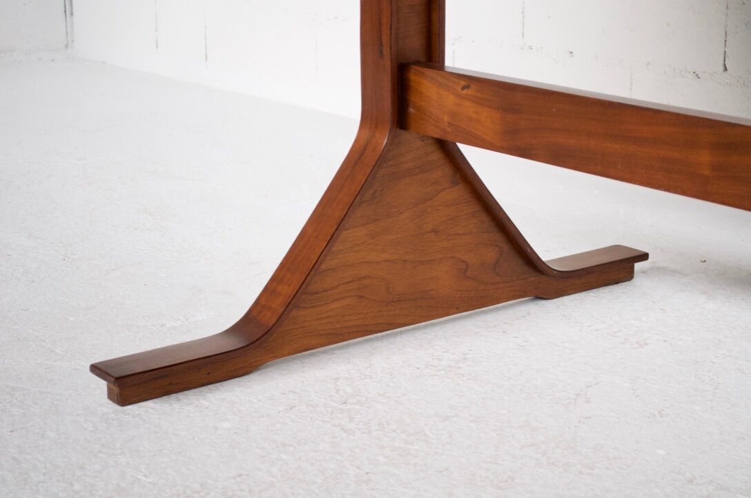 Table haute palissandre Gianfranco Frattini années 50' Bernini éditeur