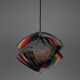 Vintage Danish pendant lamp Konkylie by Louis Weisdorf, Lyfa, 1963