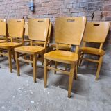 Set of 12 bistro chairs