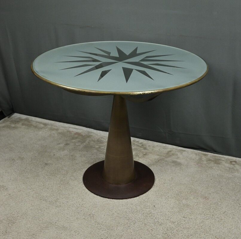 Astrolabe Table by Oscar Tusquets, Aleph Collection, Driade Edition – 1988