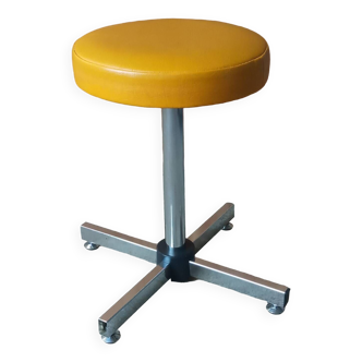 Tabouret telescopique KOR en skaï