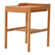 1960s Scandinavian vintage oak bedside table