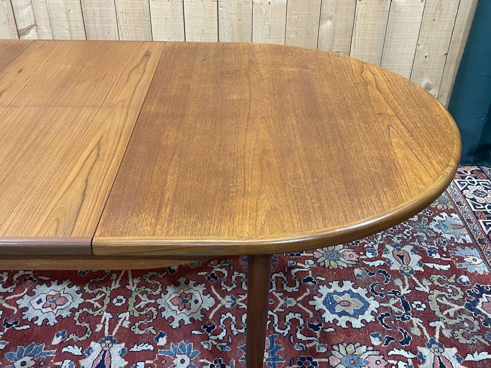 G-Plan teak dining table with butterfly extension