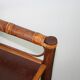 Vintage rattan shelf