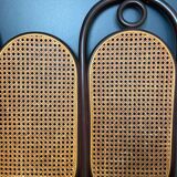 Bentwood and cane bench stamped Thonet - model 83 - early