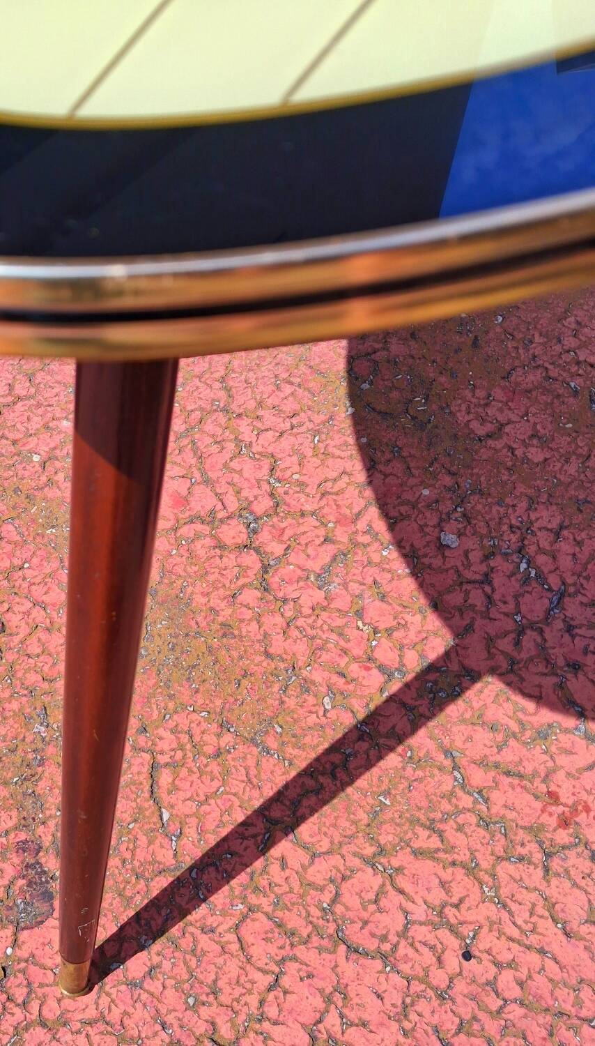 Living room or side table, vintage design from the 50s and 60s