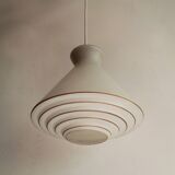 1960s Milk Glass Pendant Light