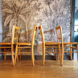 Suite 4 chairs of Luterma bistro