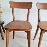 Pair of antique bistro chairs