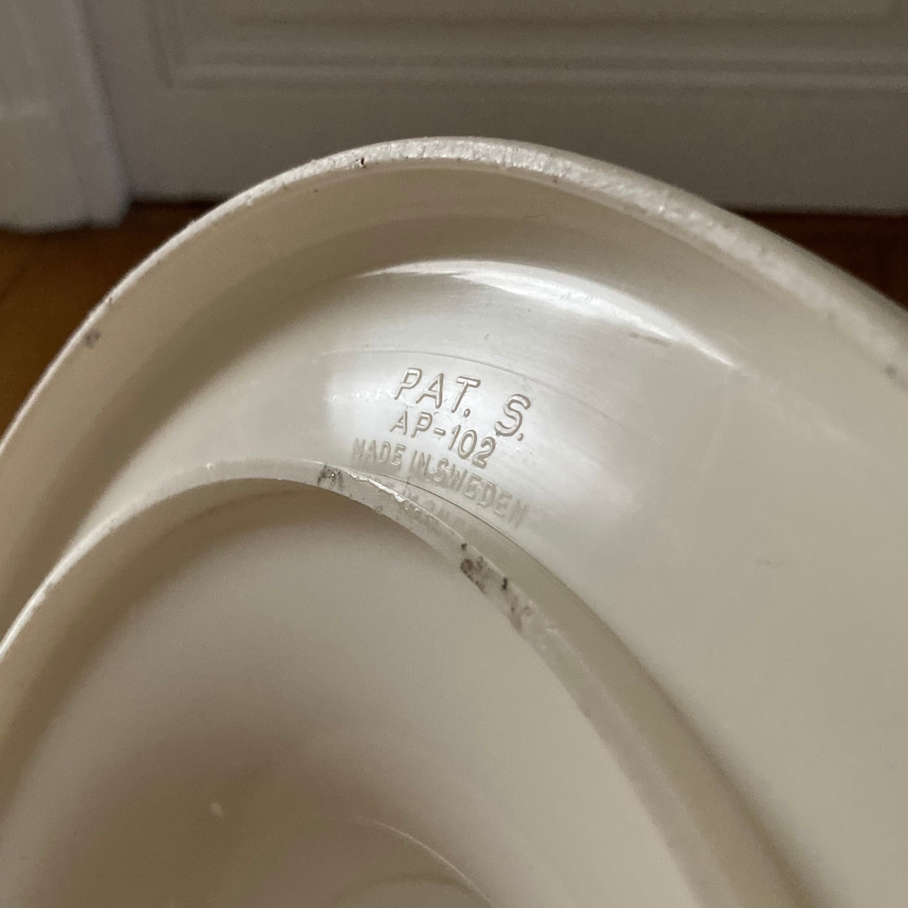 Stool by Per Olsson for Pero Plast Sweden circa 1970