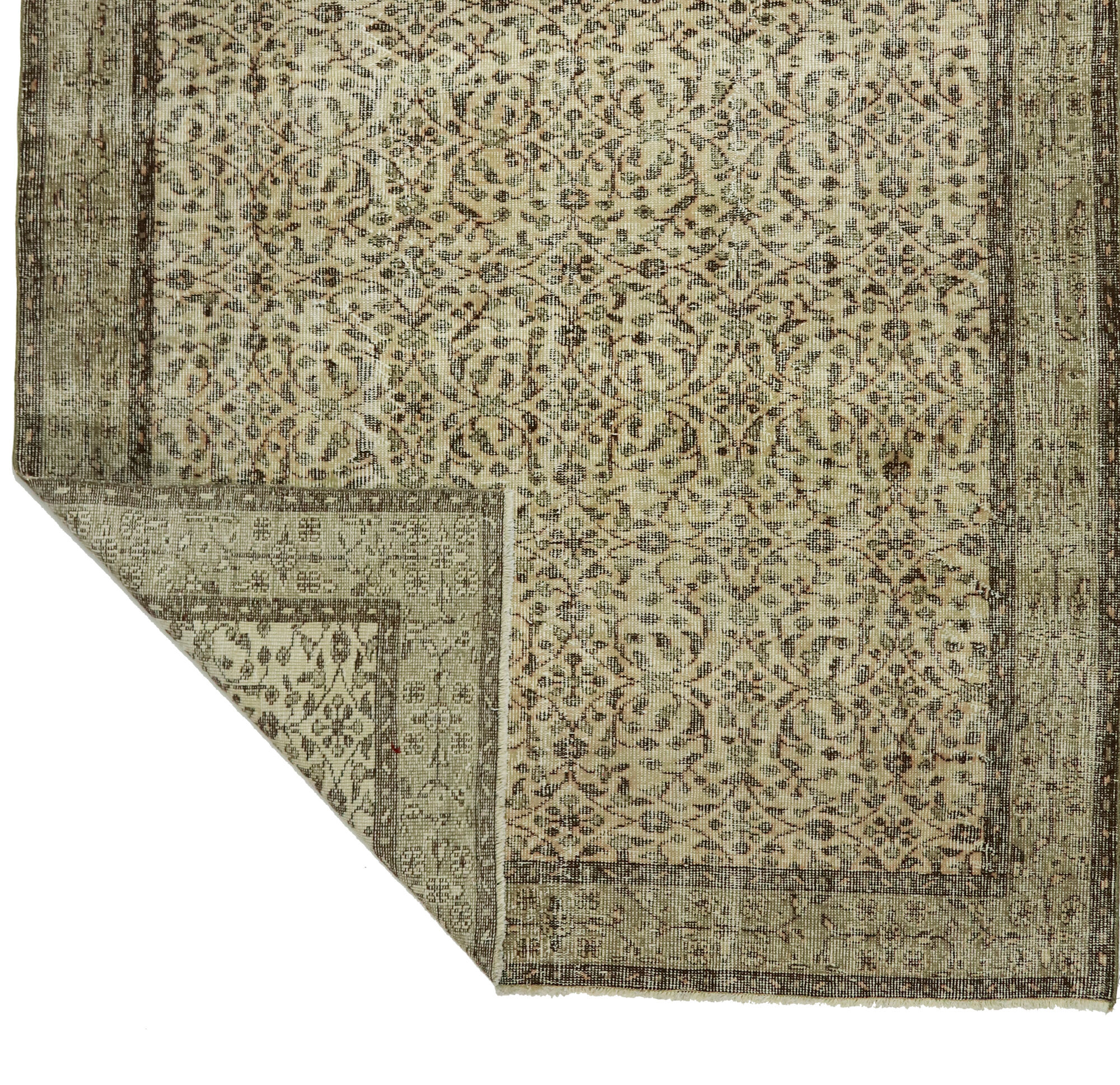 Anatolian handmade vintage rug 273 cm x 165 cm