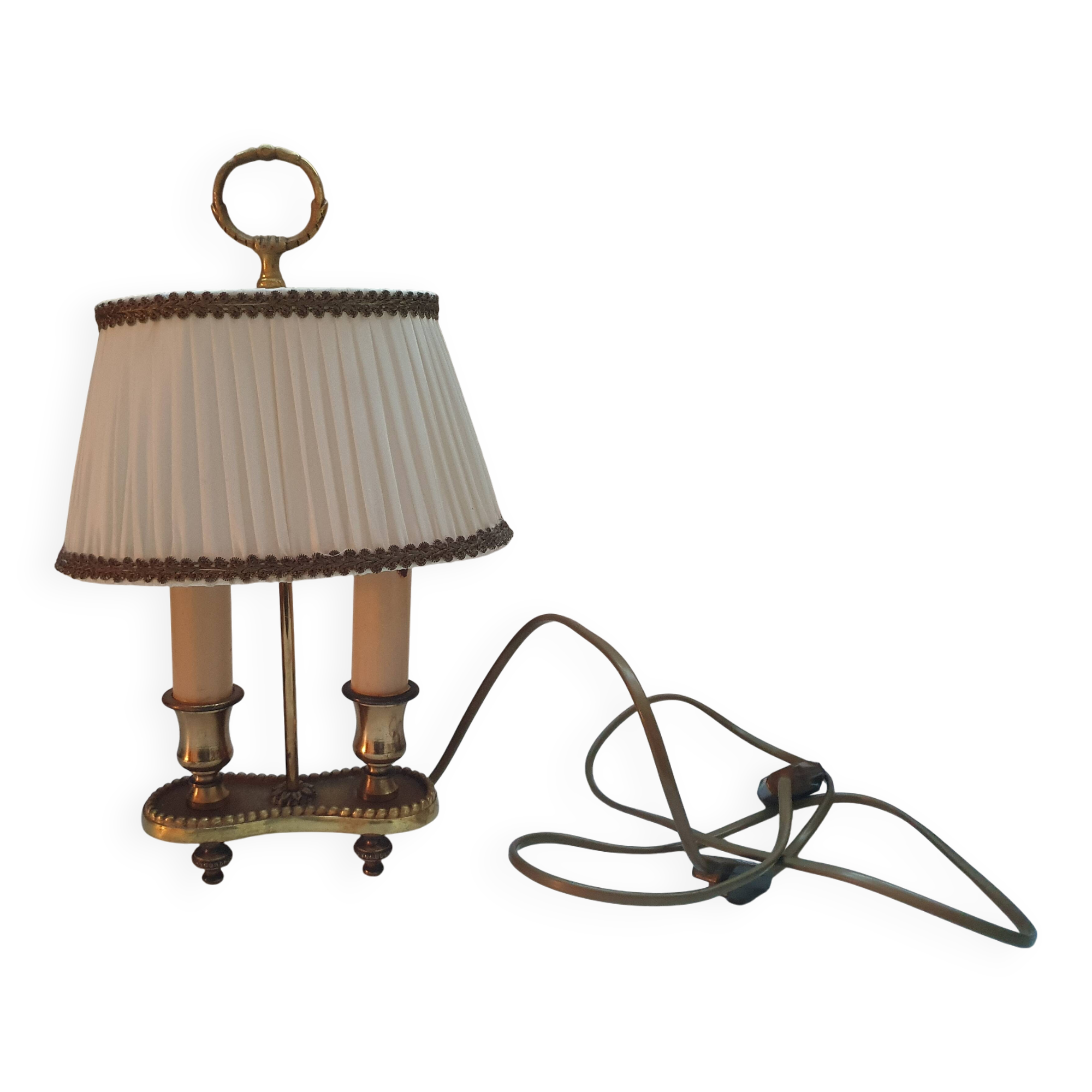 Empire style bouillotte lamp