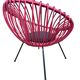 Rattan armchair