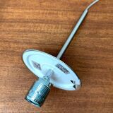 Suspended glass ball lamp by Peill & Putzler.