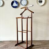 Dark wood valet