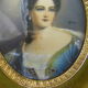 Portrait miniature medallion