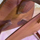 Tripod side table Bow Wood by Steiner