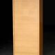 Notary's curtain cabinet in light oak (very good condition)