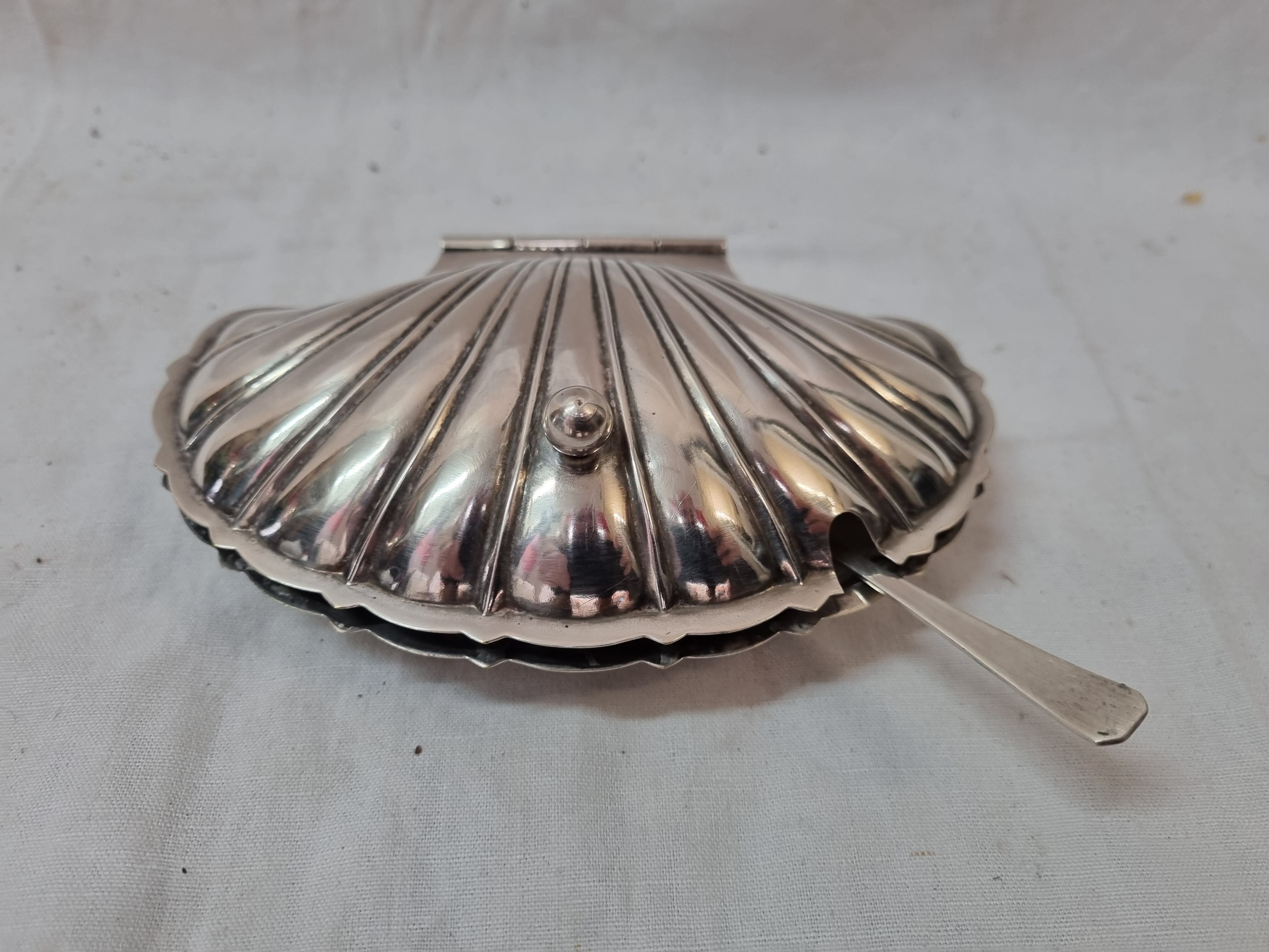 Beurrier argent coquille st jacques