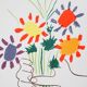 Pablo Picasso: The Bouquet of Peace - Signed Lithograph