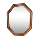 Miroir octogonal vintage.