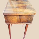 Armoire et Table de Chevet en Bois Laqué vintage - Ateliers Jacquelin