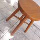 Tabouret en bois vintage