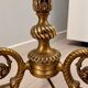 Lampadaire ancien en Bronze doré
